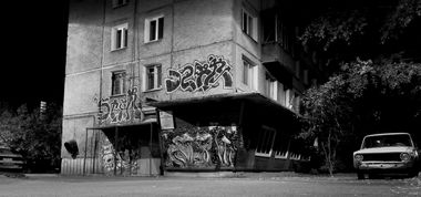 Graffiti Bombing - Photo by Ultramarine