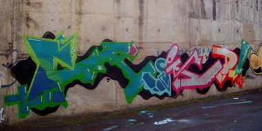 Graffiti Wall - Photo by Ultramarine