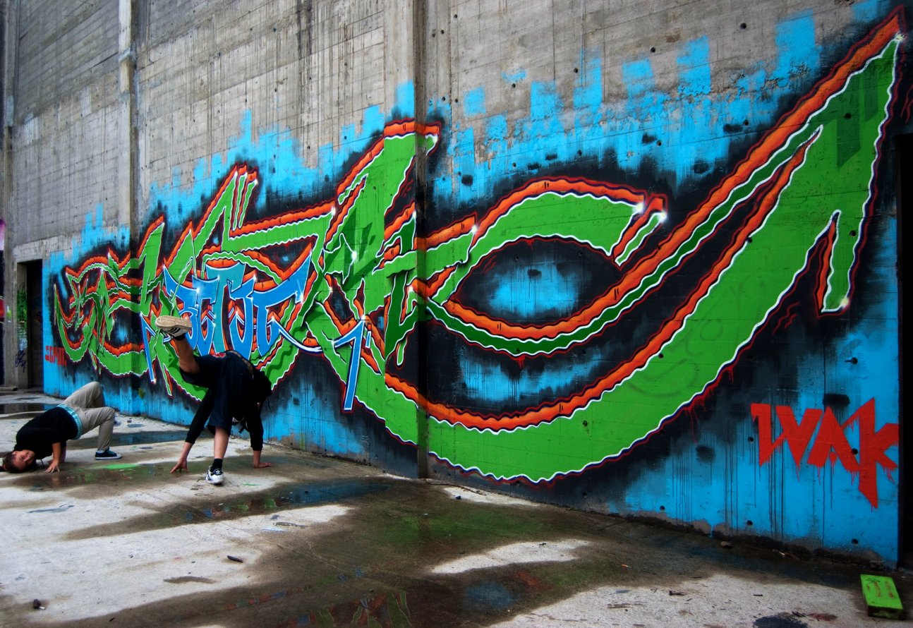 Graffiti Wall - Photo by Ultramarine