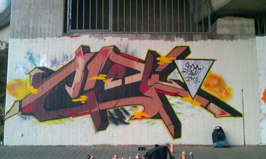 Graffiti Wall - Photo by UnbekannterUser - cek, 2013, hall (2013)