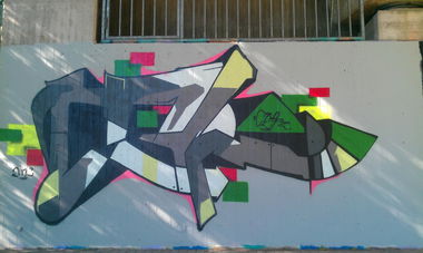 Graffiti Wall - Photo by UnbekannterUser - cek, 2013, hall (2013)