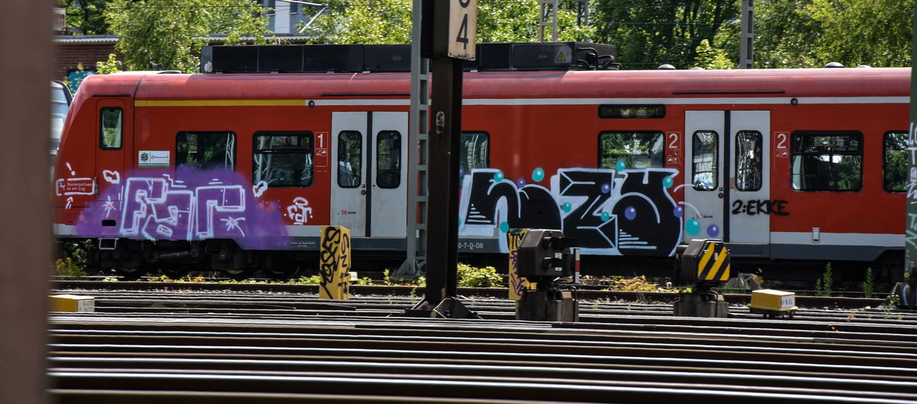 Graffiti Train - Photo by UnderColor - hannover, graffiti, train