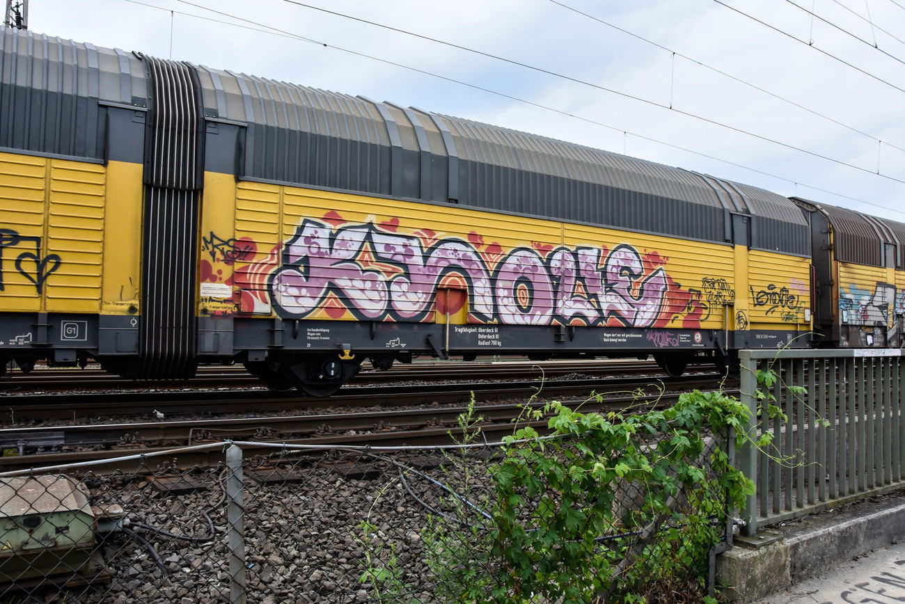 Graffiti Train - Photo by UnderColor - hannover, güter, leinhausen