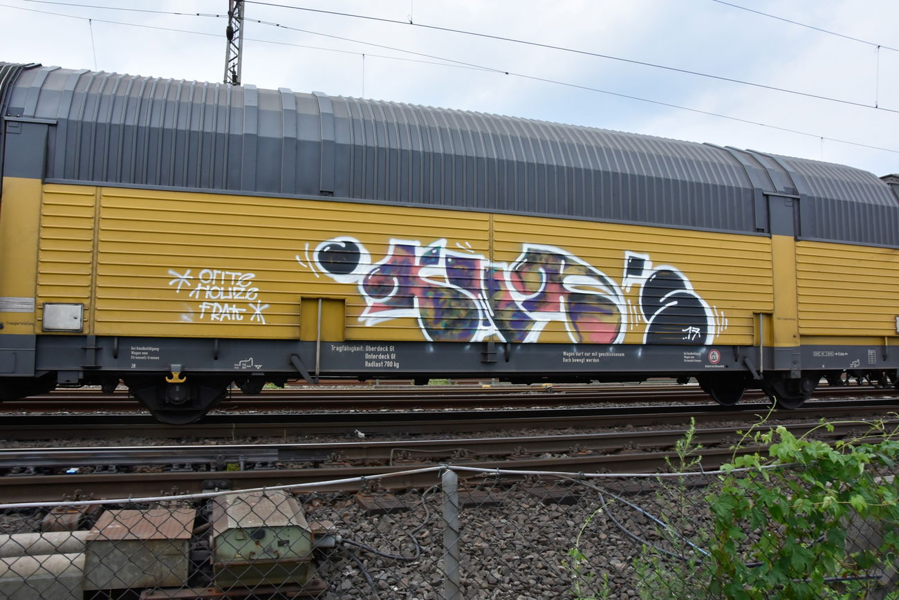 Graffiti Train - Photo by UnderColor - hannover, güter, leinhausen