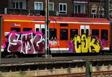 Graffiti Train - Photo by UnderColor