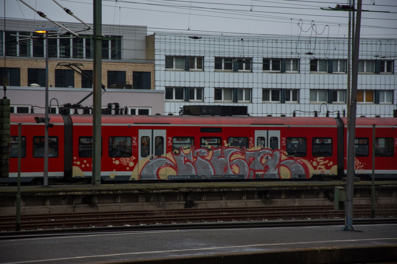 Graffiti Train - Photo by UnderColor - hannover, graffiti, train