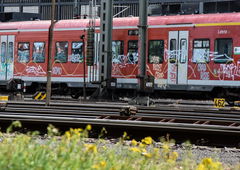 Graffiti Train - Photo by UnderColor - Hannover, graffiti, niedersachsen