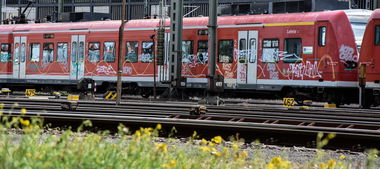 Graffiti Train - Photo by UnderColor - Hannover, graffiti, niedersachsen