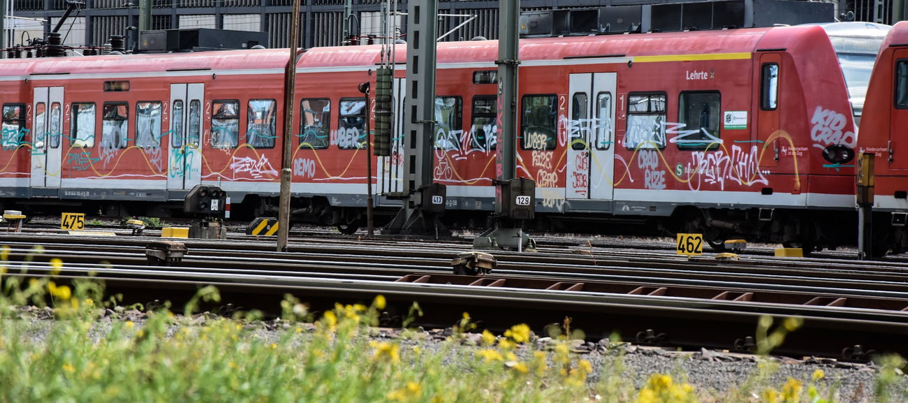 Graffiti Train - Photo by UnderColor - Hannover, graffiti, niedersachsen