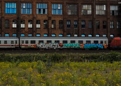 Graffiti Train - Photo by UnderColor - hannover, graffiti, train