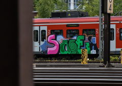 Graffiti Train - Photo by UnderColor - Hannover, graffiti, niedersachsen