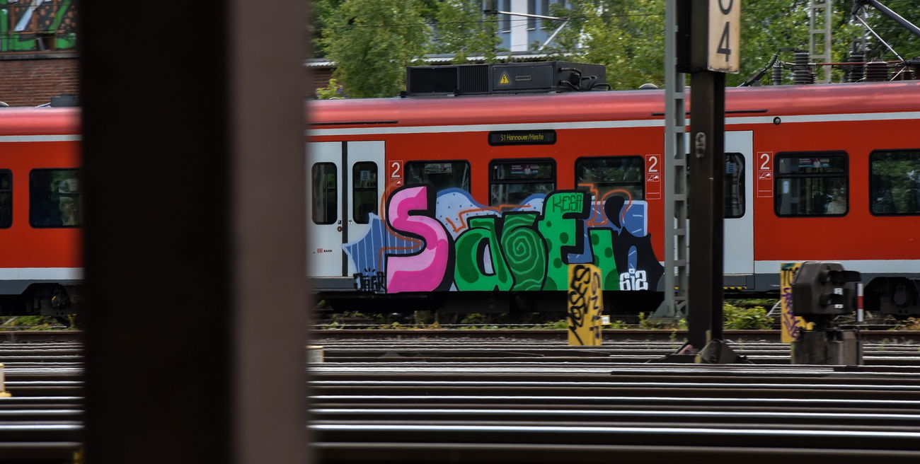 Graffiti Train - Photo by UnderColor - Hannover, graffiti, niedersachsen