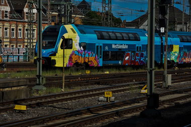 Graffiti Train - Photo by UnderColor