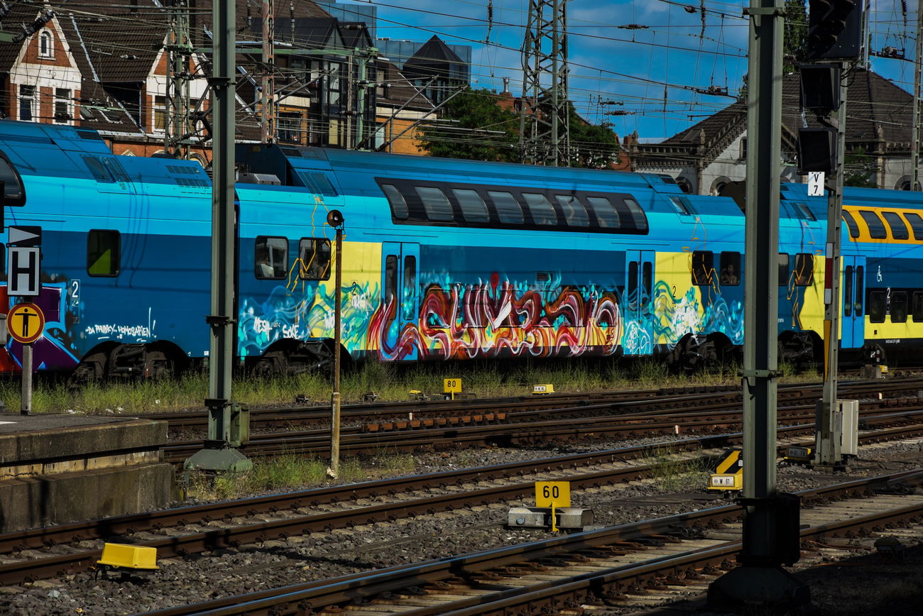 Graffiti Train - Photo by UnderColor