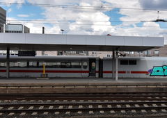 Graffiti Train - Photo by UnderColor - hannover, graffiti, train