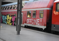Graffiti Train - Photo by UnderColor - hamburg, train, zug