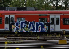 Graffiti Train - Photo by UnderColor - hannover