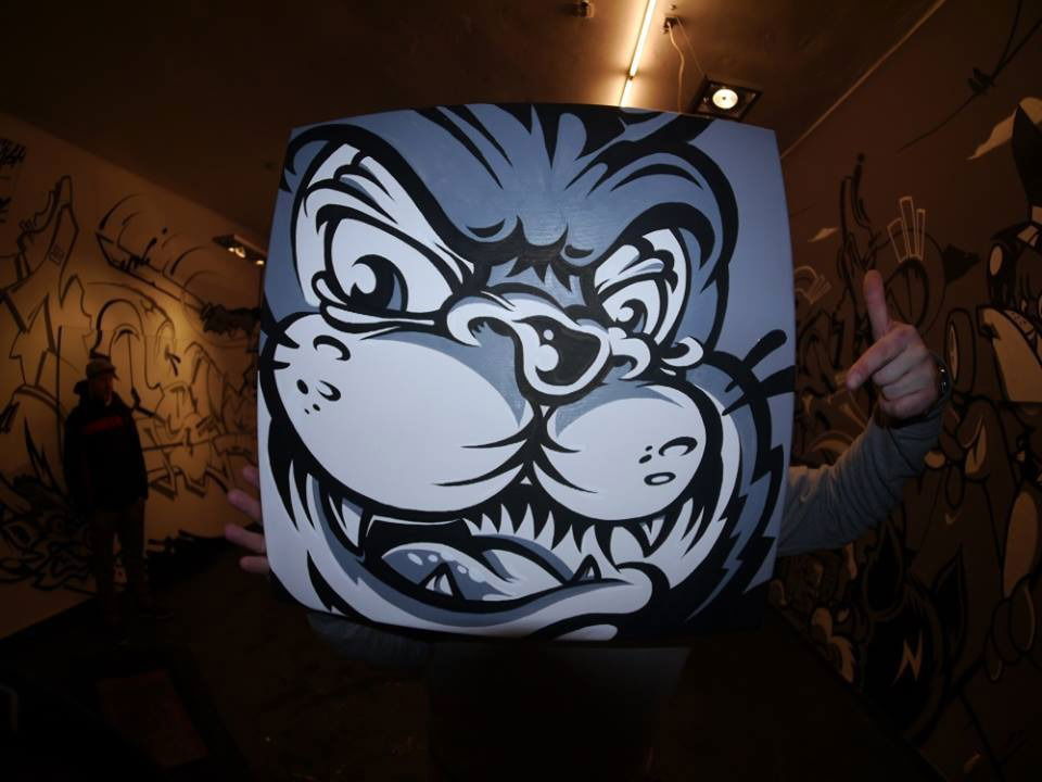 Graffiti Wall in Warsaw - Photo by Unicats - unicats, tempz (2013)