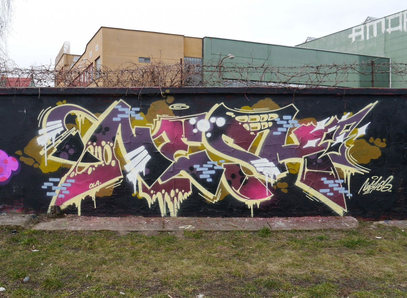 Graffiti Wall in Brno - Photo by Unicats - nesh63, unicats (2015)