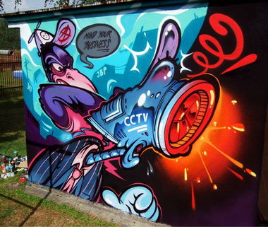 Graffiti Wall in Piaseczno - Photo by Unicats - unicats, tempz (2014)
