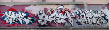 Graffiti Wall in Milano - Photo by Unicats - unicats, zeus40, nesh63 (2014)