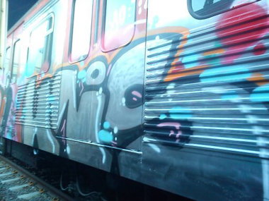 Graffiti Train - Photo by UnsCrew - Uns (2012)