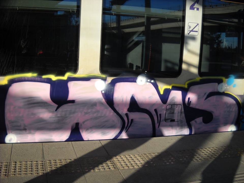 Graffiti Train - Photo by UnsCrew - Uns (2014)