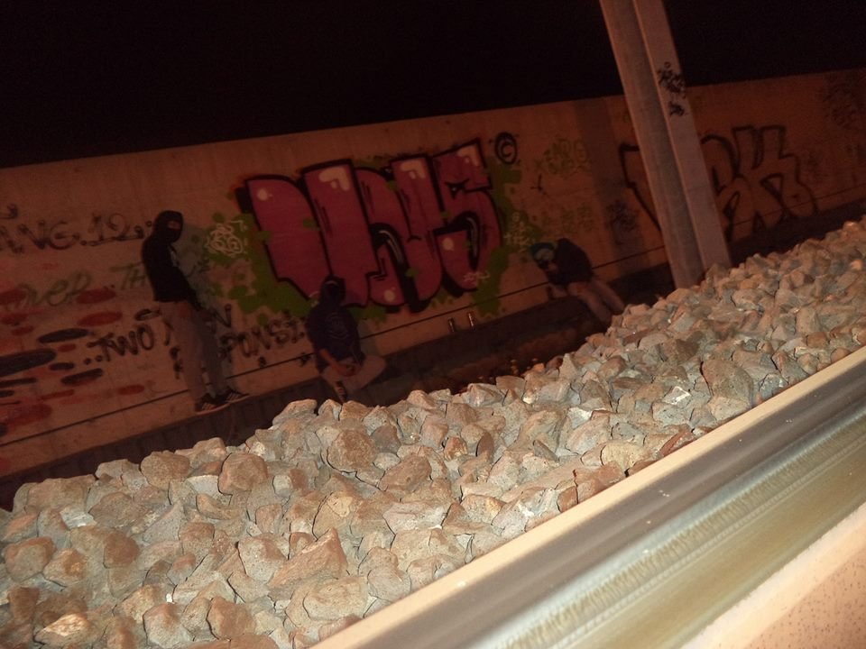 Graffiti Wall - Photo by UnsCrew - Uns (2014)