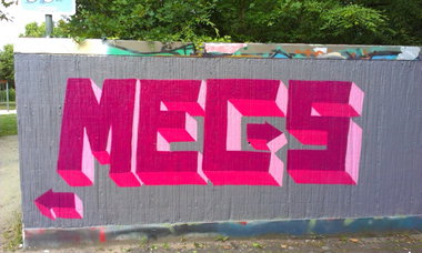 Graffiti Wall - Photo by Unzuchtforelle - mecs