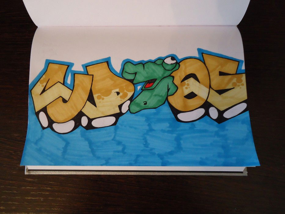 Graffiti Sketch - Photo by Upos