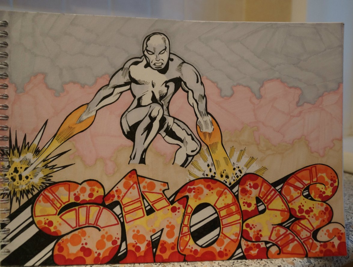 Graffiti Sketch - Photo by Upos