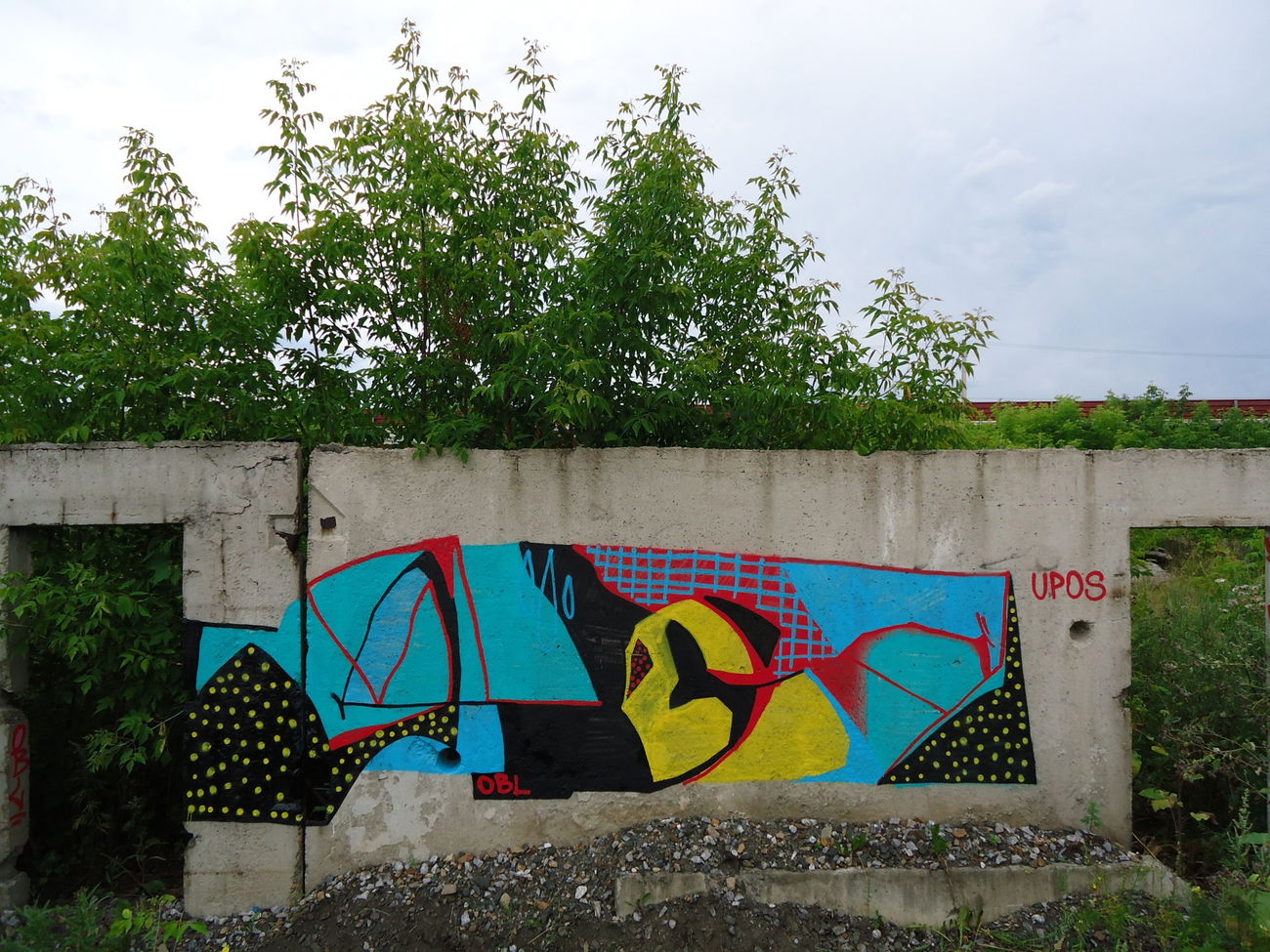 Graffiti Wall - Photo by Upos (2015)