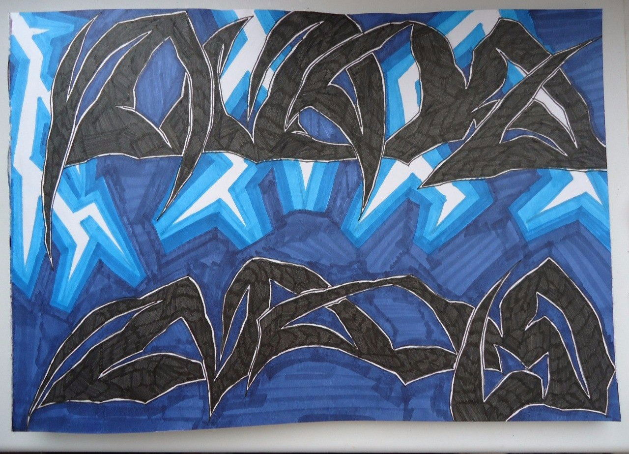 Graffiti Sketch - Photo by Upos (2015)