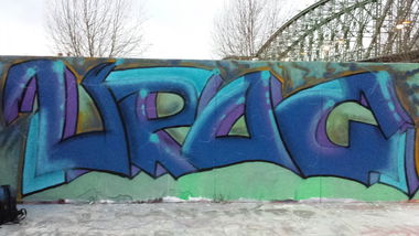 Graffiti Wall in Linz - Photo by Urag - Urag (2013)