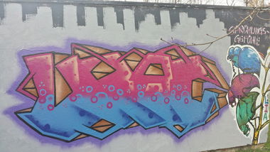 Graffiti Wall - Photo by Urag - URAG (2014)