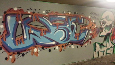 Graffiti Wall in Linz - Photo by Urag - Urag (2014)