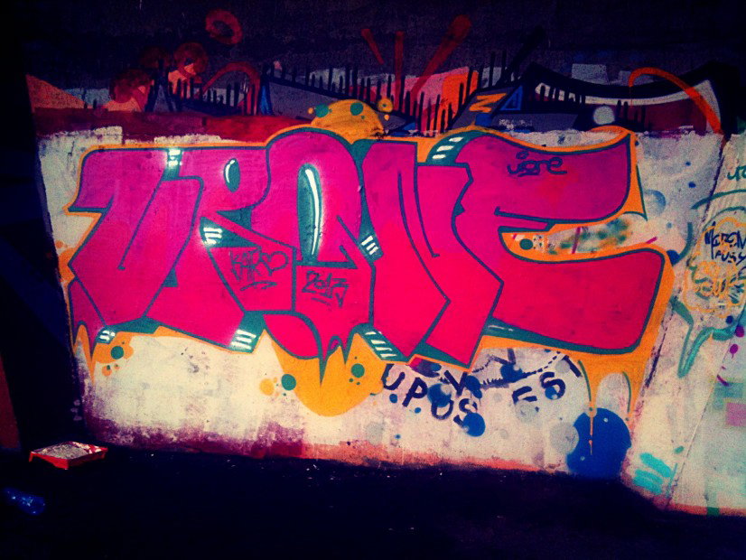 Graffiti Wall - Photo by Urone