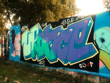 Graffiti Wall - Photo by Urone