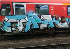 Graffiti Train - Photo by User - 1Task