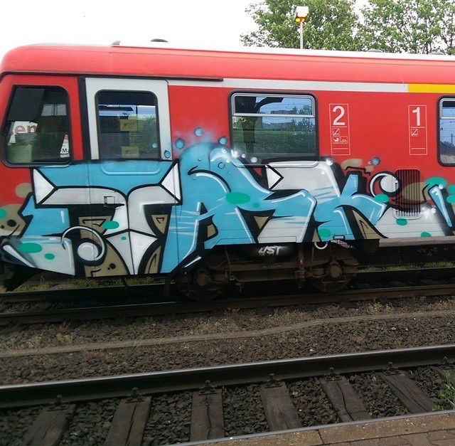 Graffiti Train - Photo by User - 1Task