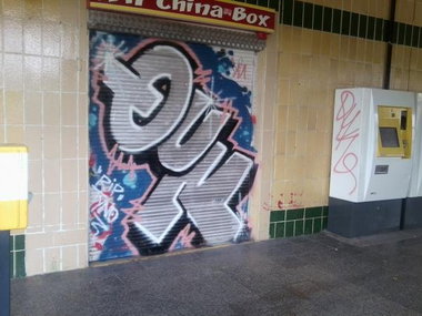Graffiti Wall in Berlin - Photo by User28 - QUK, RIP, TYNO (2011)
