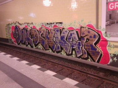Graffiti Wall - Photo by User28 - QUK, DCK, KAR (2012)