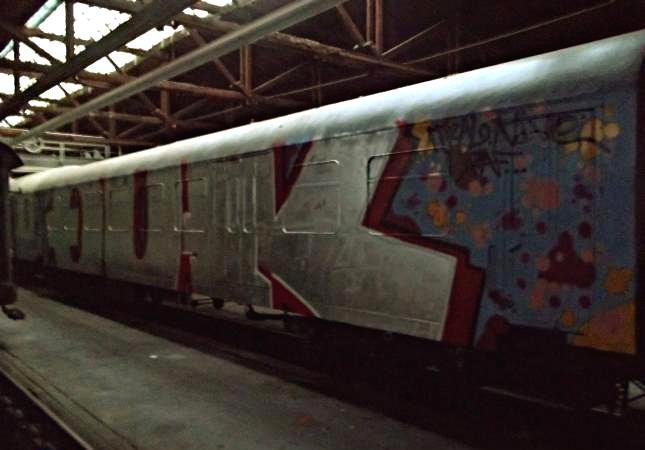 Graffiti Train - Photo by User28 - QUK (2012)