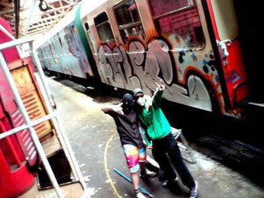 Graffiti Artwork in Berlin - Photo by User28 - QUK (2012)