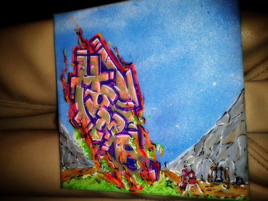 Graffiti Sketch - Photo by User28 - HOMS, edrichy (2013)