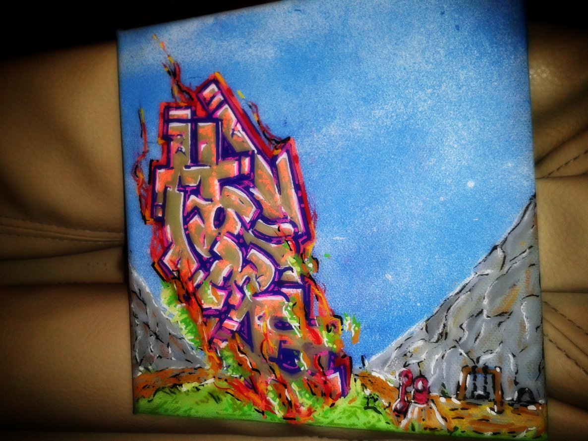 Graffiti Sketch - Photo by User28 - HOMS, edrichy (2013)