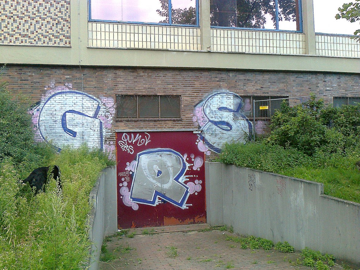Graffiti Bombing - Photo by User28 - GRS, QUK (2012)