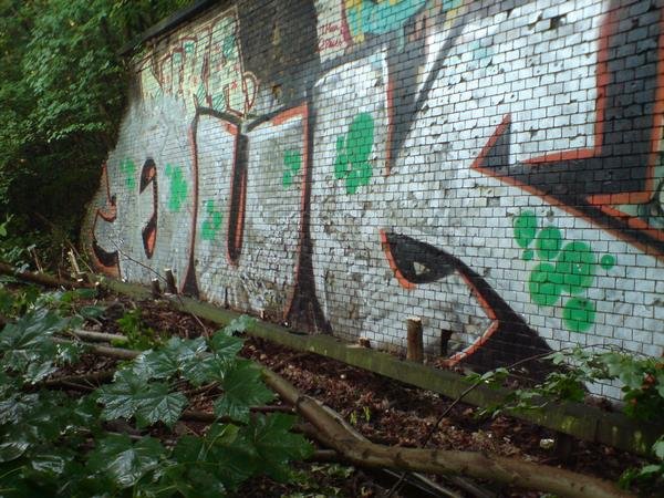 Graffiti Bombing - Photo by User28 - QUK (2008)
