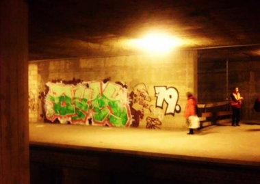 Graffiti Wall - Photo by User28 - QUK (2012)