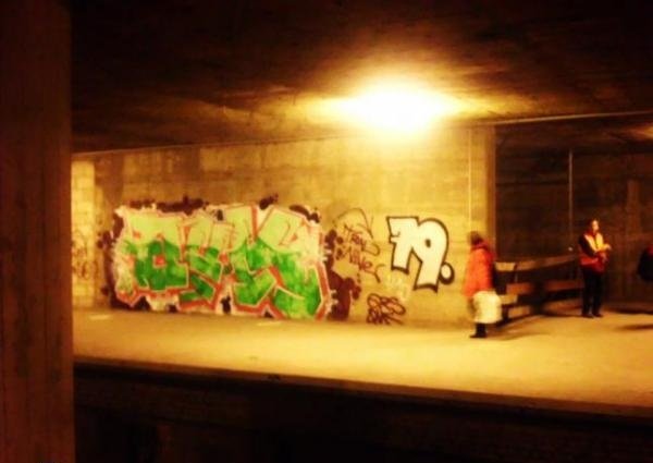 Graffiti Wall - Photo by User28 - QUK (2012)